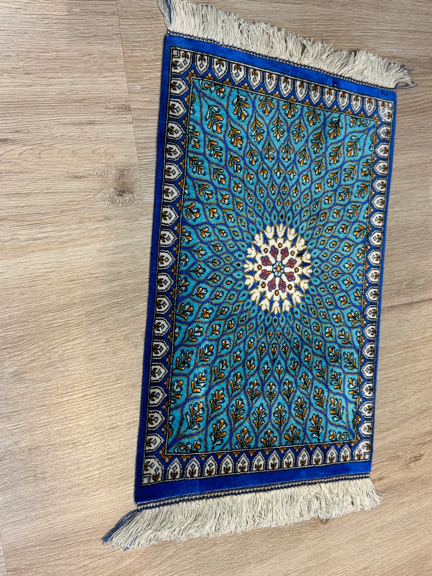 Silk Rug. Celestial Dome.