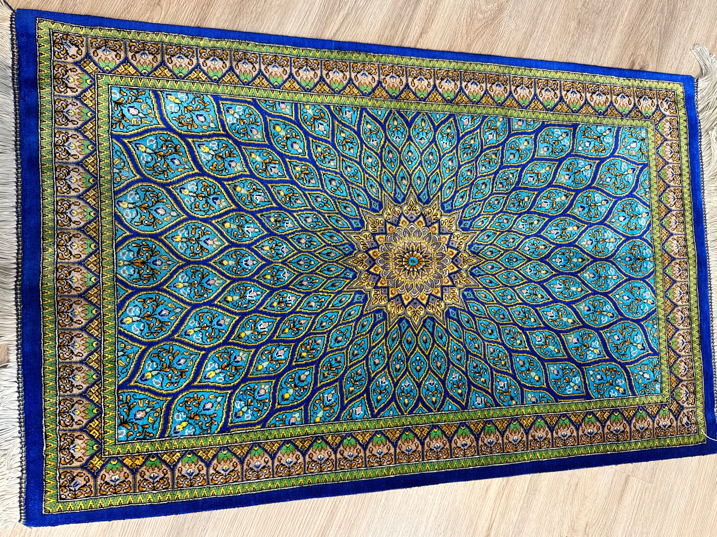 Silk Rug. Celestial Dome.