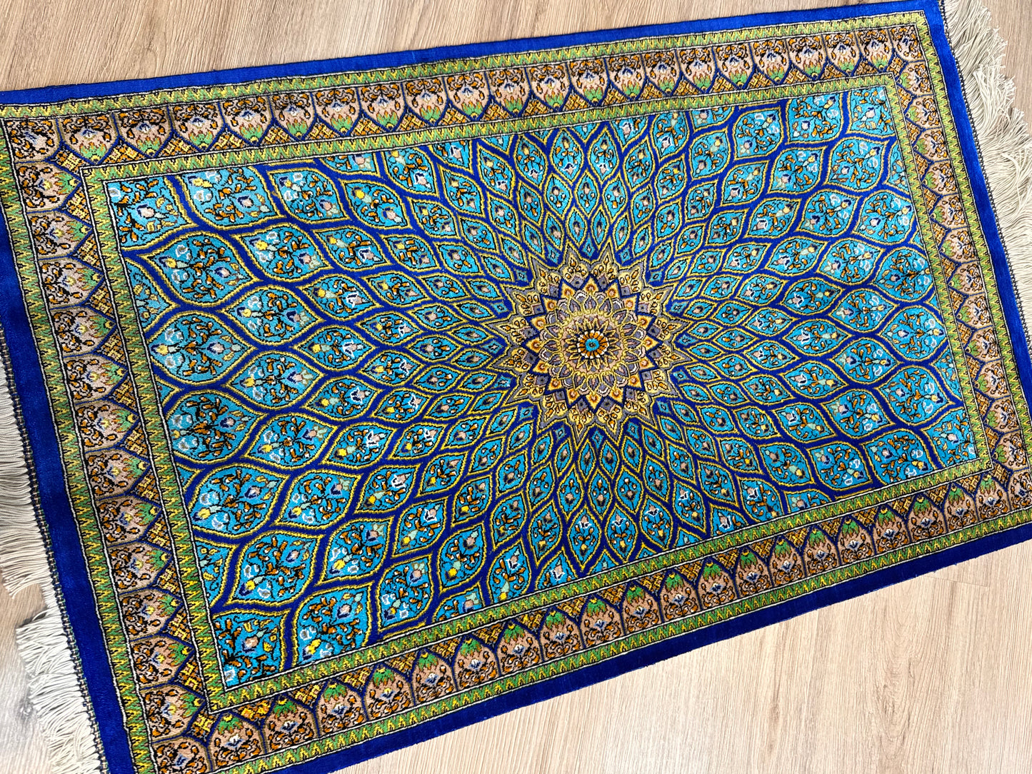 Silk Rug. Celestial Dome.