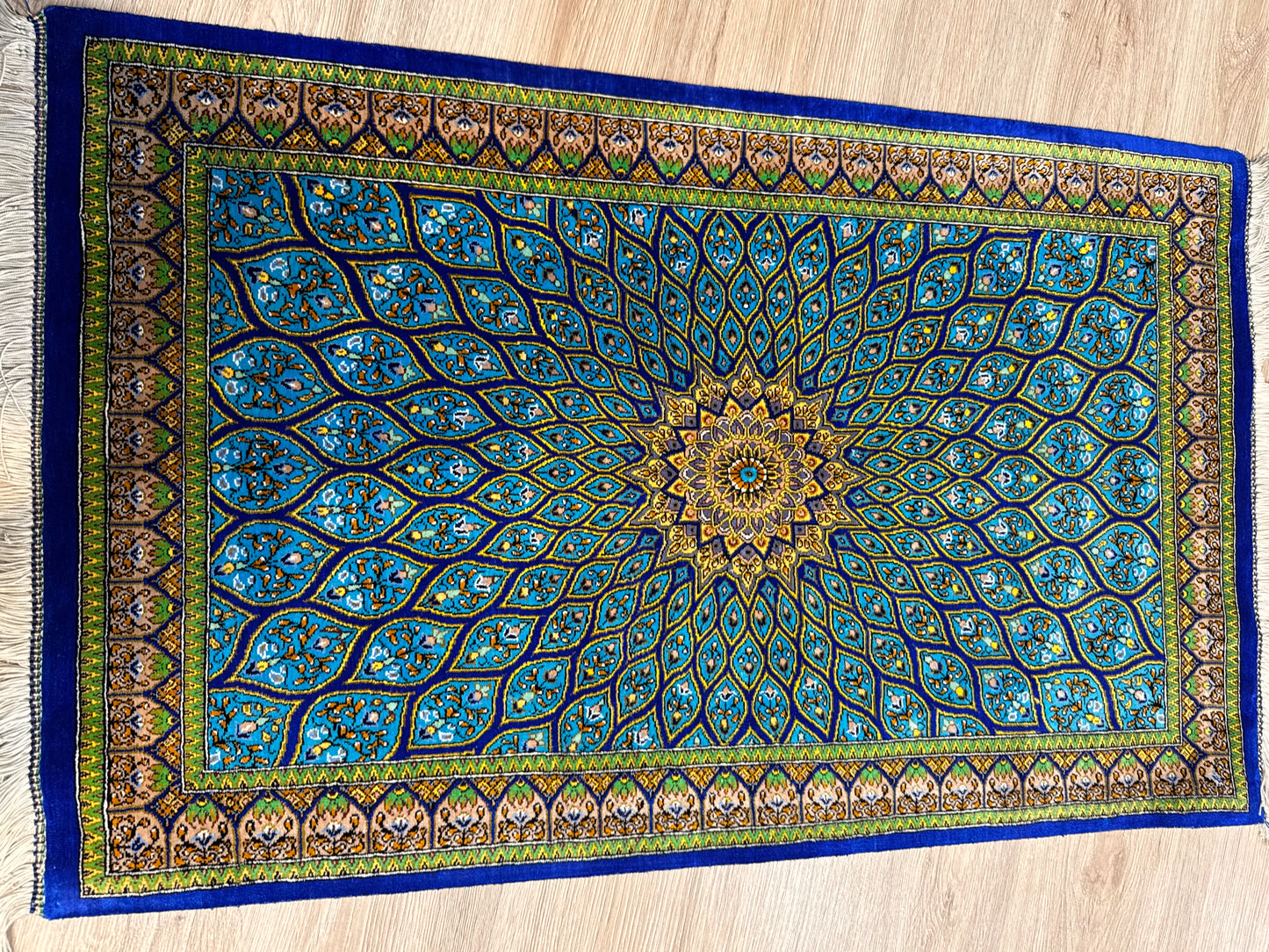 Silk Rug. Celestial Dome.