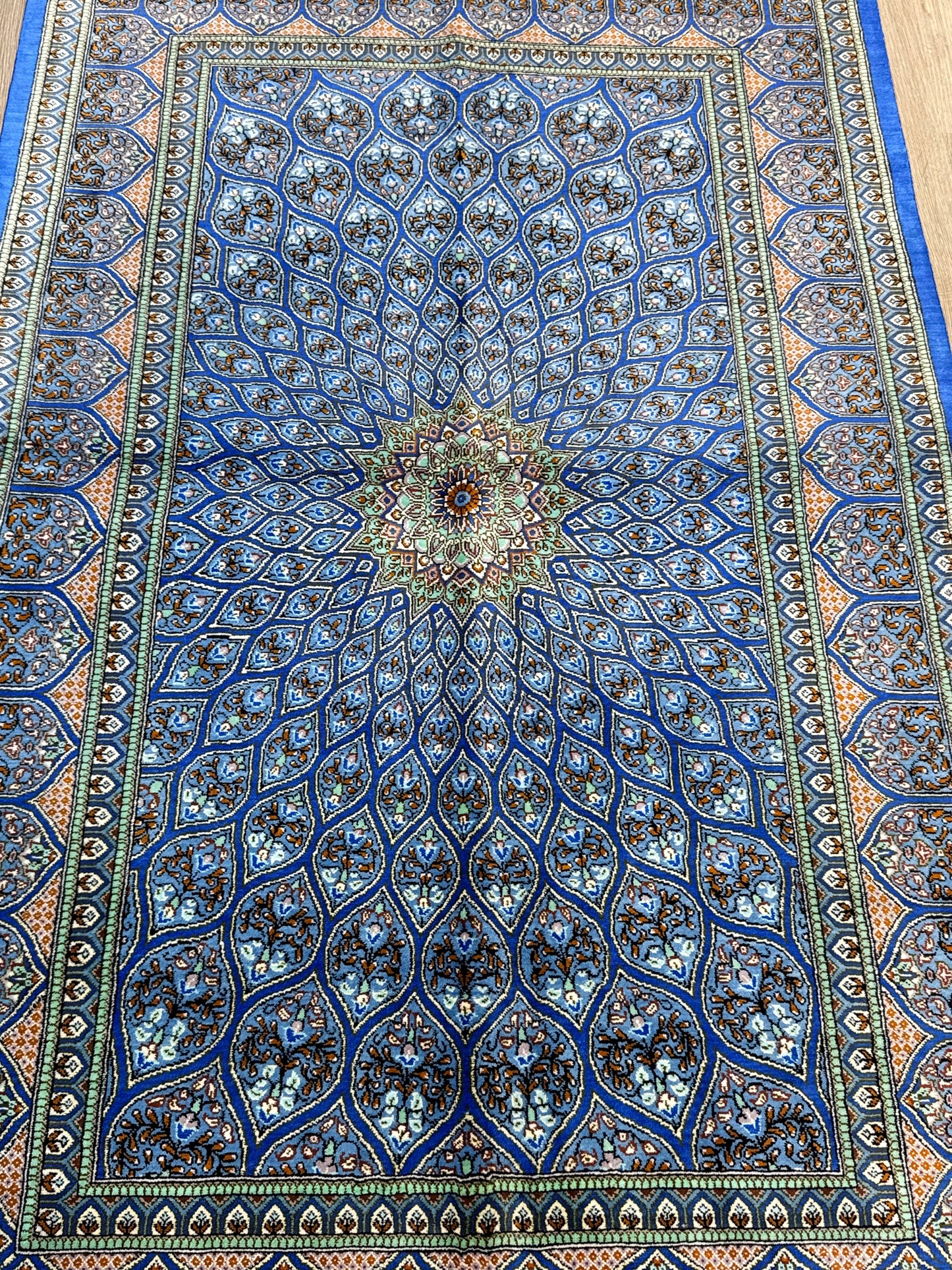 Silk Rug. Celestial Dome.