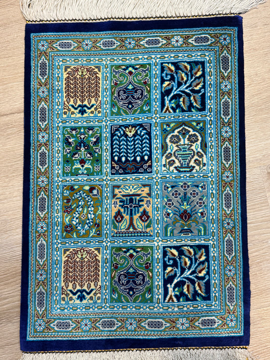 Silk Rug. Eternal Four Seasons.