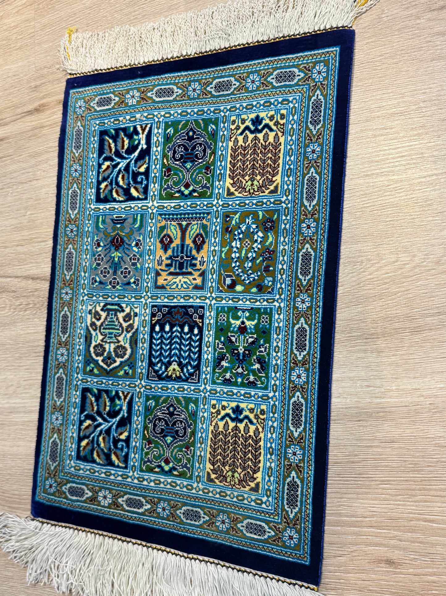 Silk Rug. Eternal Four Seasons.