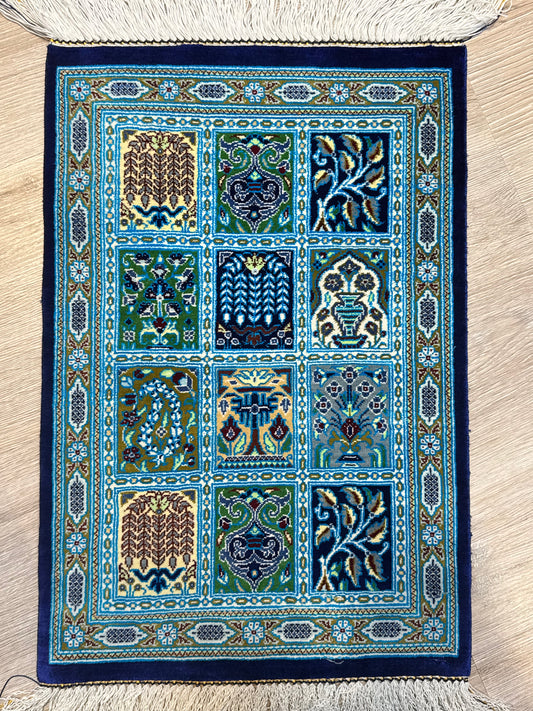 Silk Rug. Eternal Four Seasons.