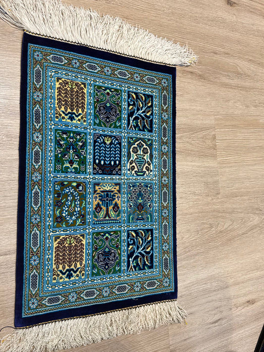 Silk Rug. Eternal Four Seasons.