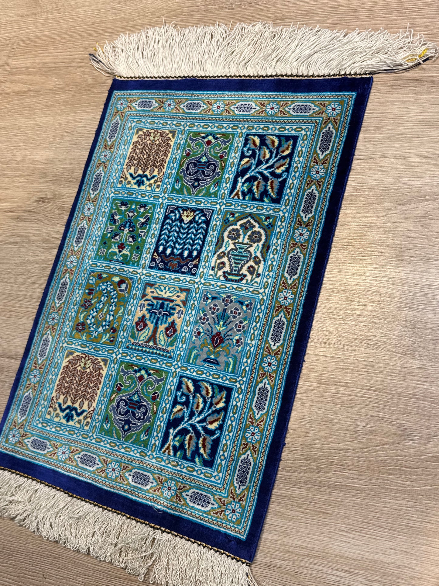 Silk Rug. Eternal Four Seasons.