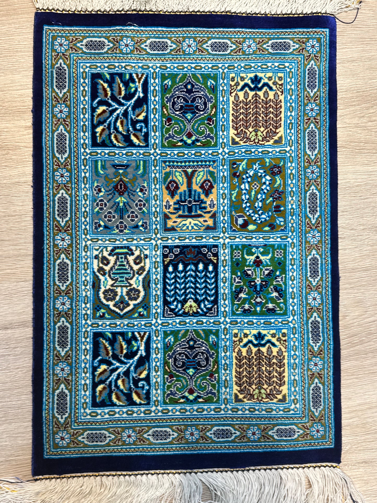 Silk Rug. Eternal Four Seasons.