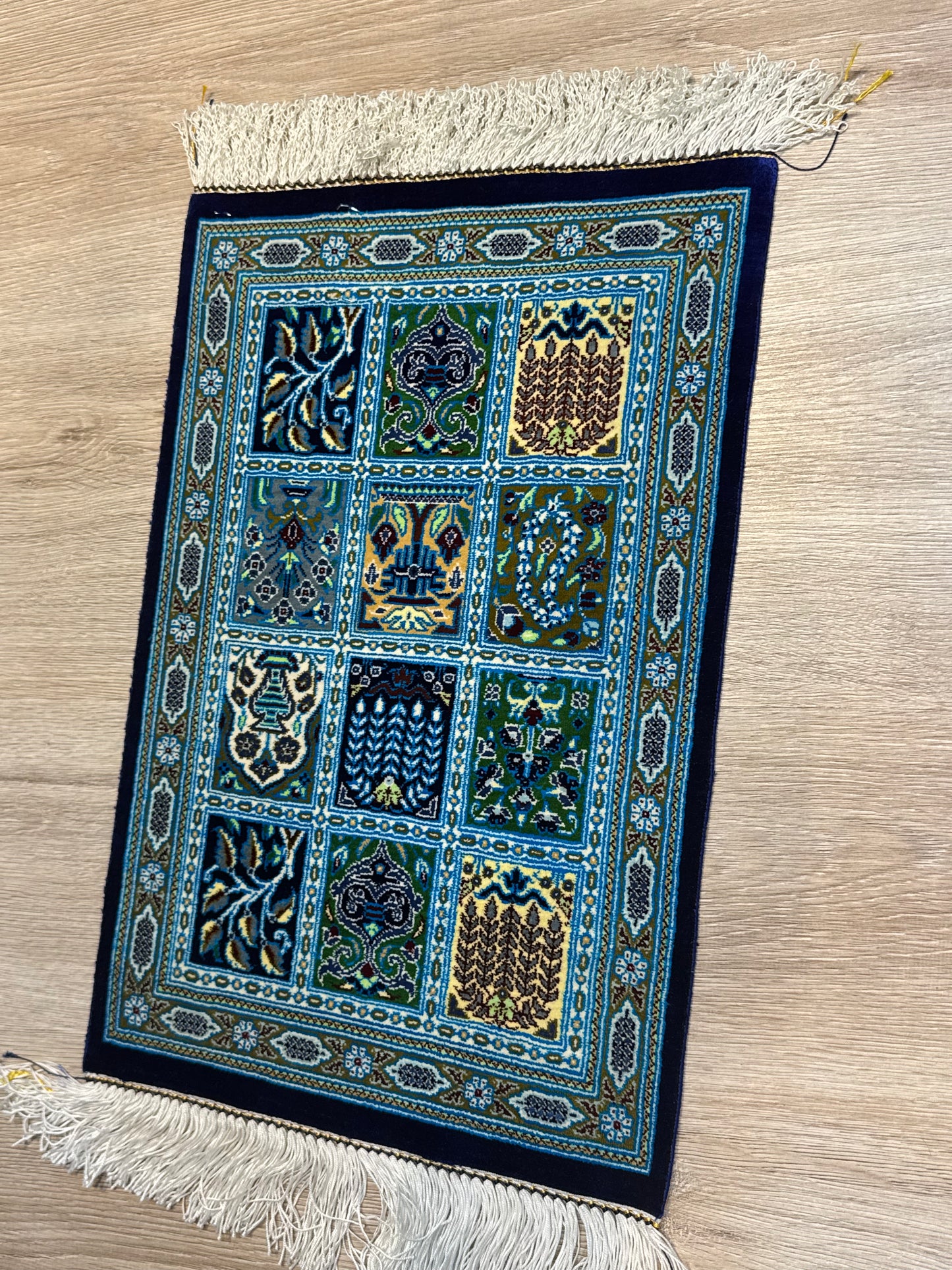 Silk Rug. Eternal Four Seasons.