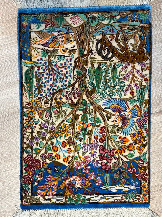 Silk Rug. Heaven on Earth.