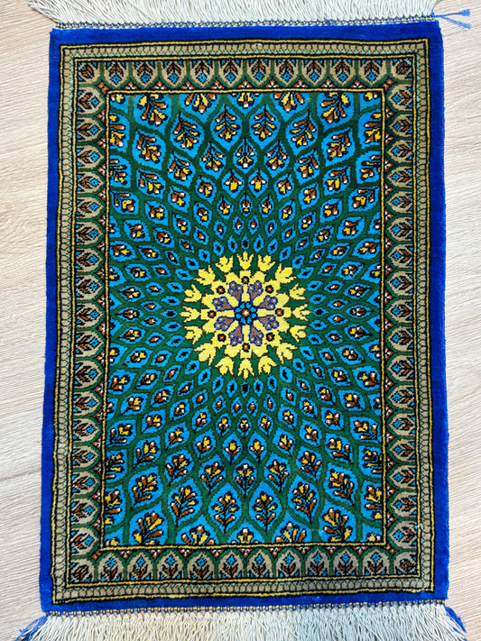 Silk Rug. Celestial Dome.