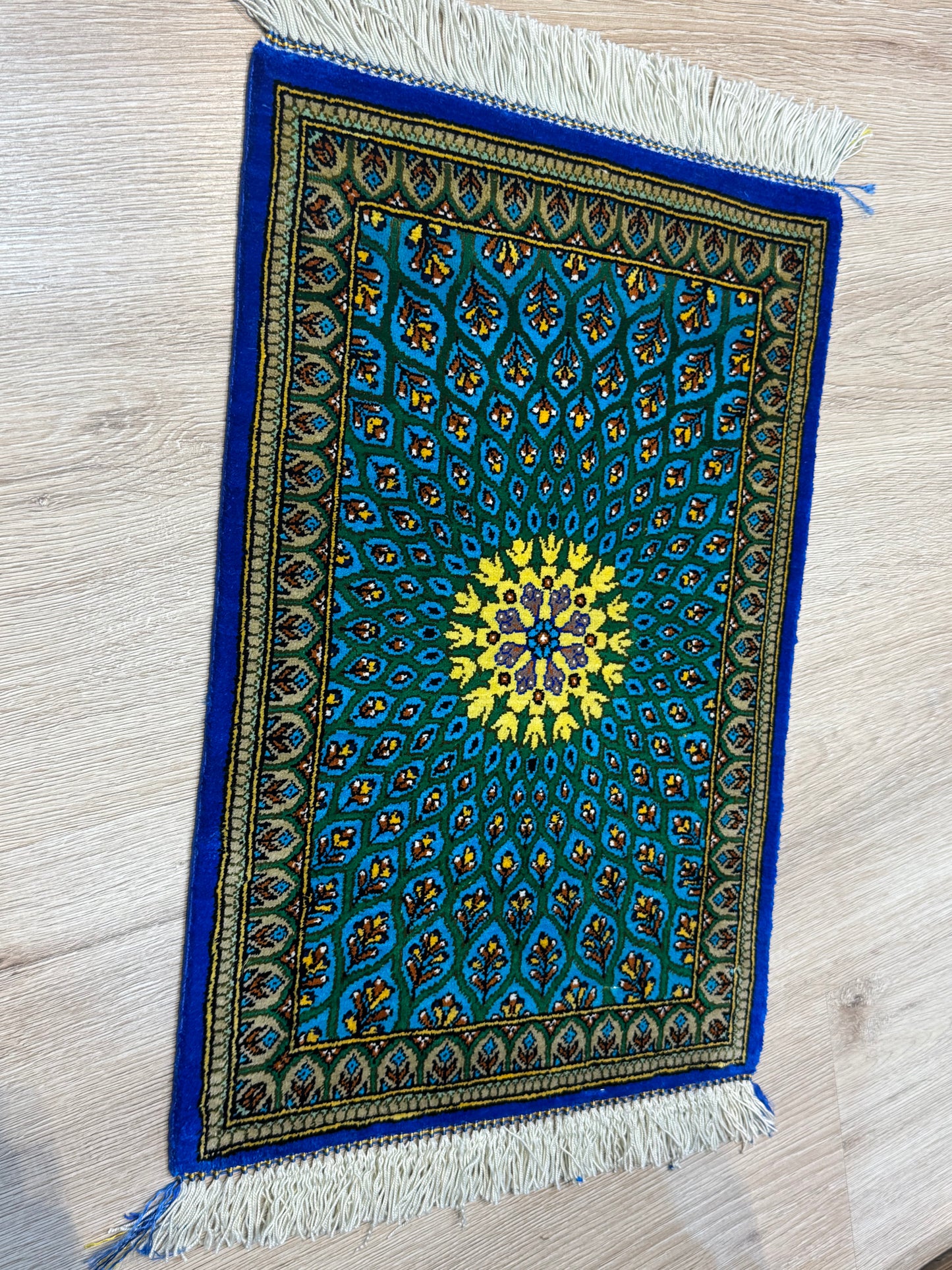 Silk Rug. Celestial Dome.