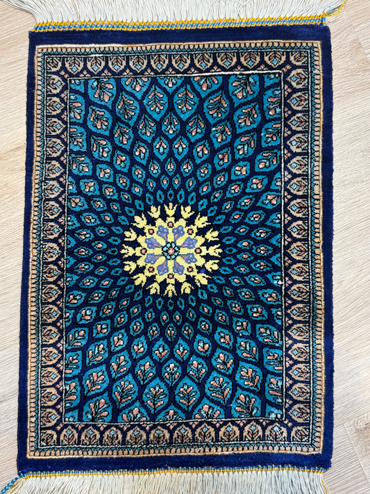 Silk Rug. Celestial Dome.