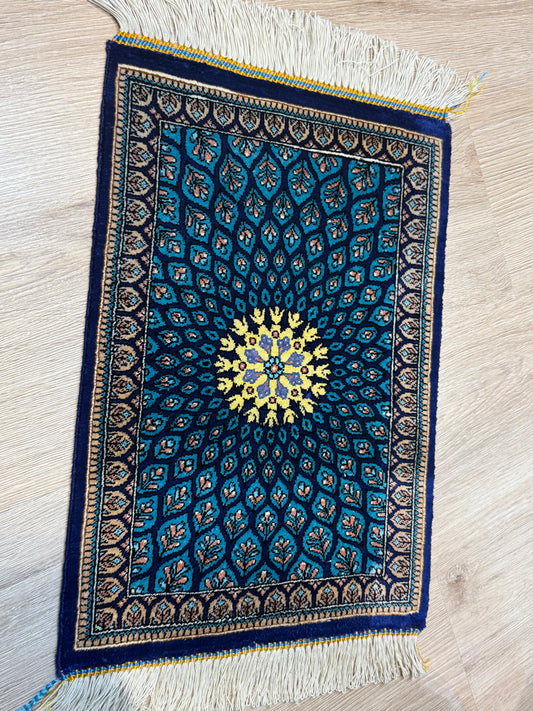 Silk Rug. Celestial Dome.