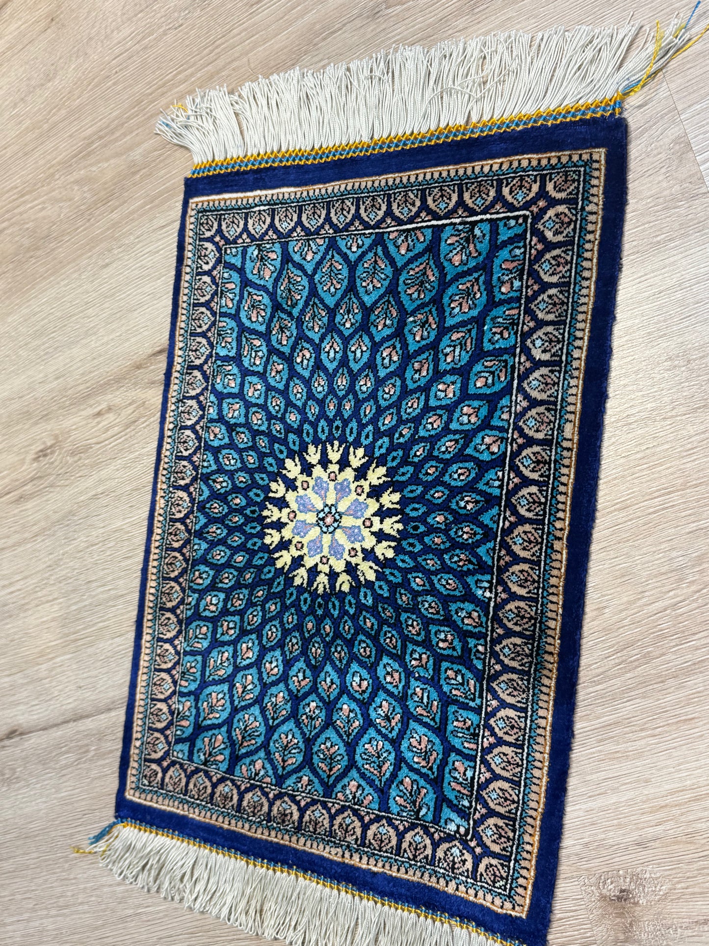 Silk Rug. Celestial Dome.