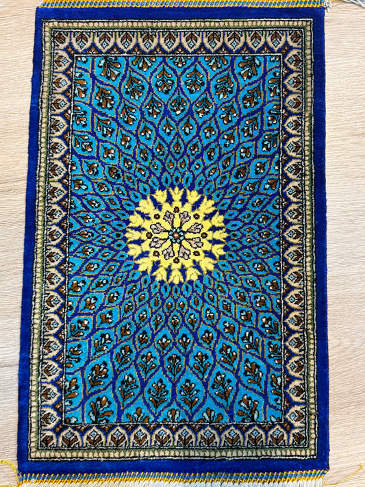 Silk Rug. Celestial Dome.