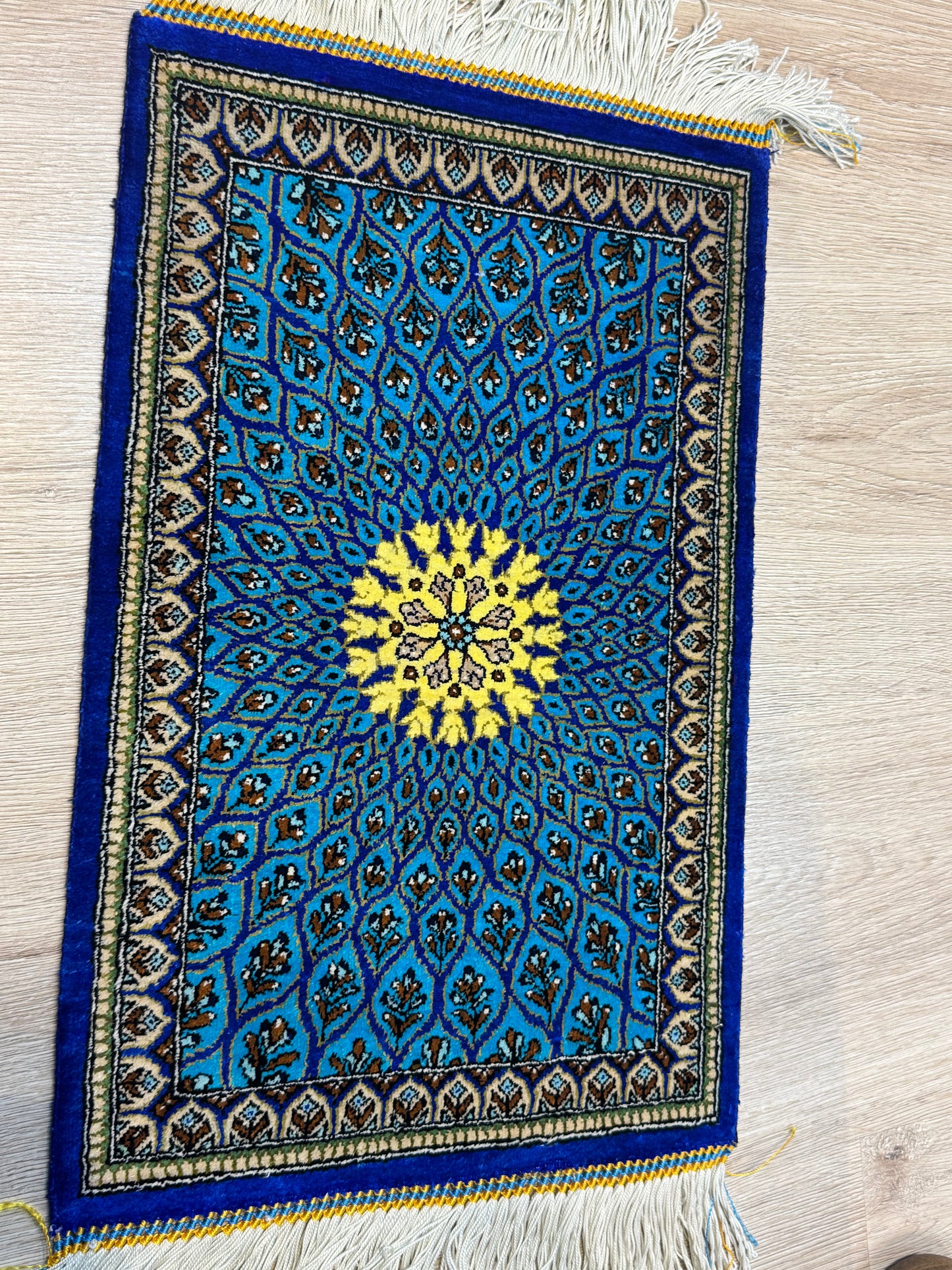 Silk Rug. Celestial Dome.