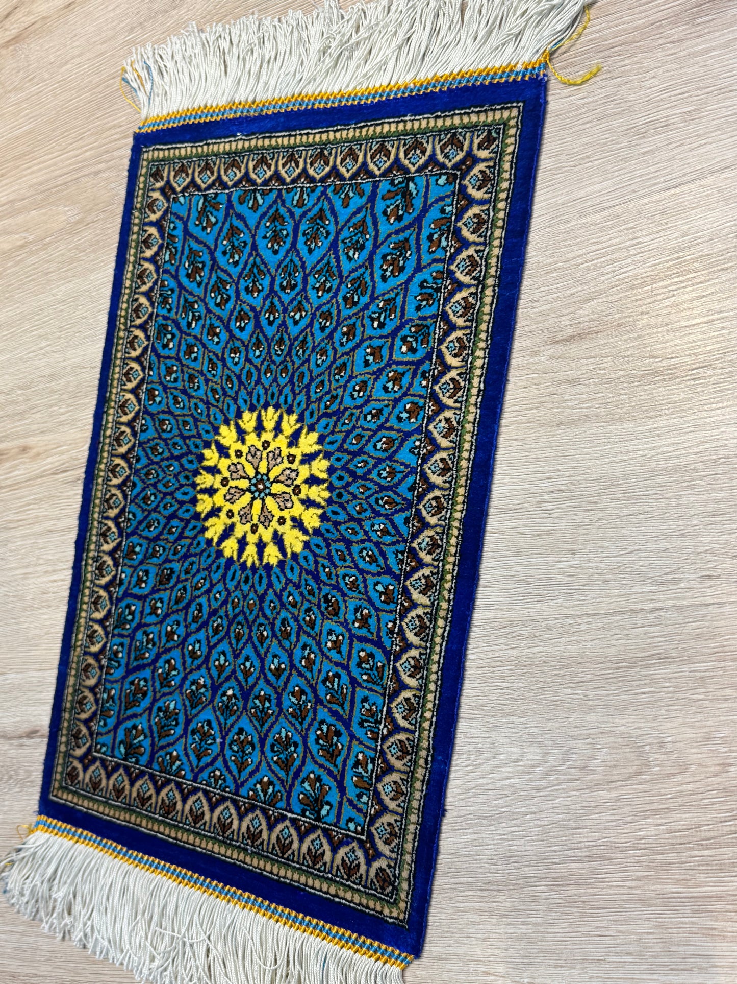 Silk Rug. Celestial Dome.