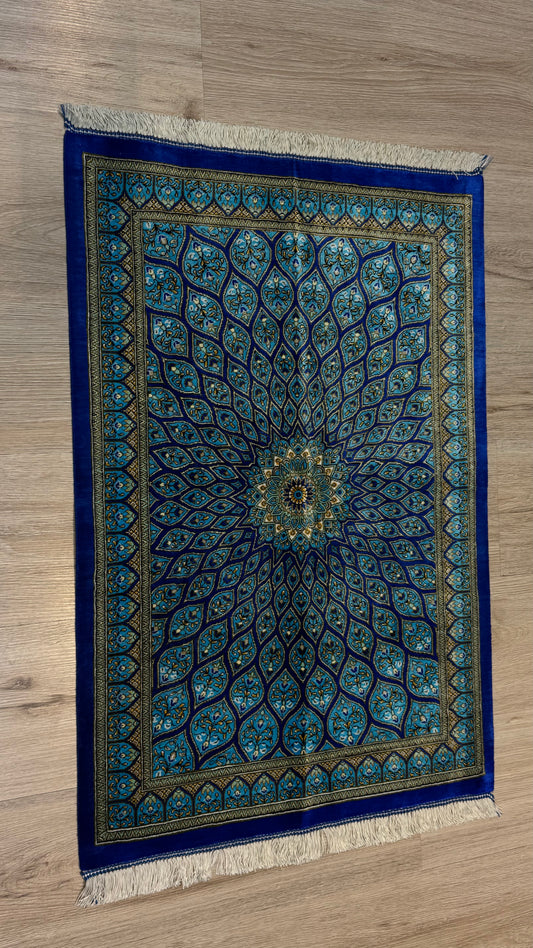 Silk Rug. Celestial Dome.