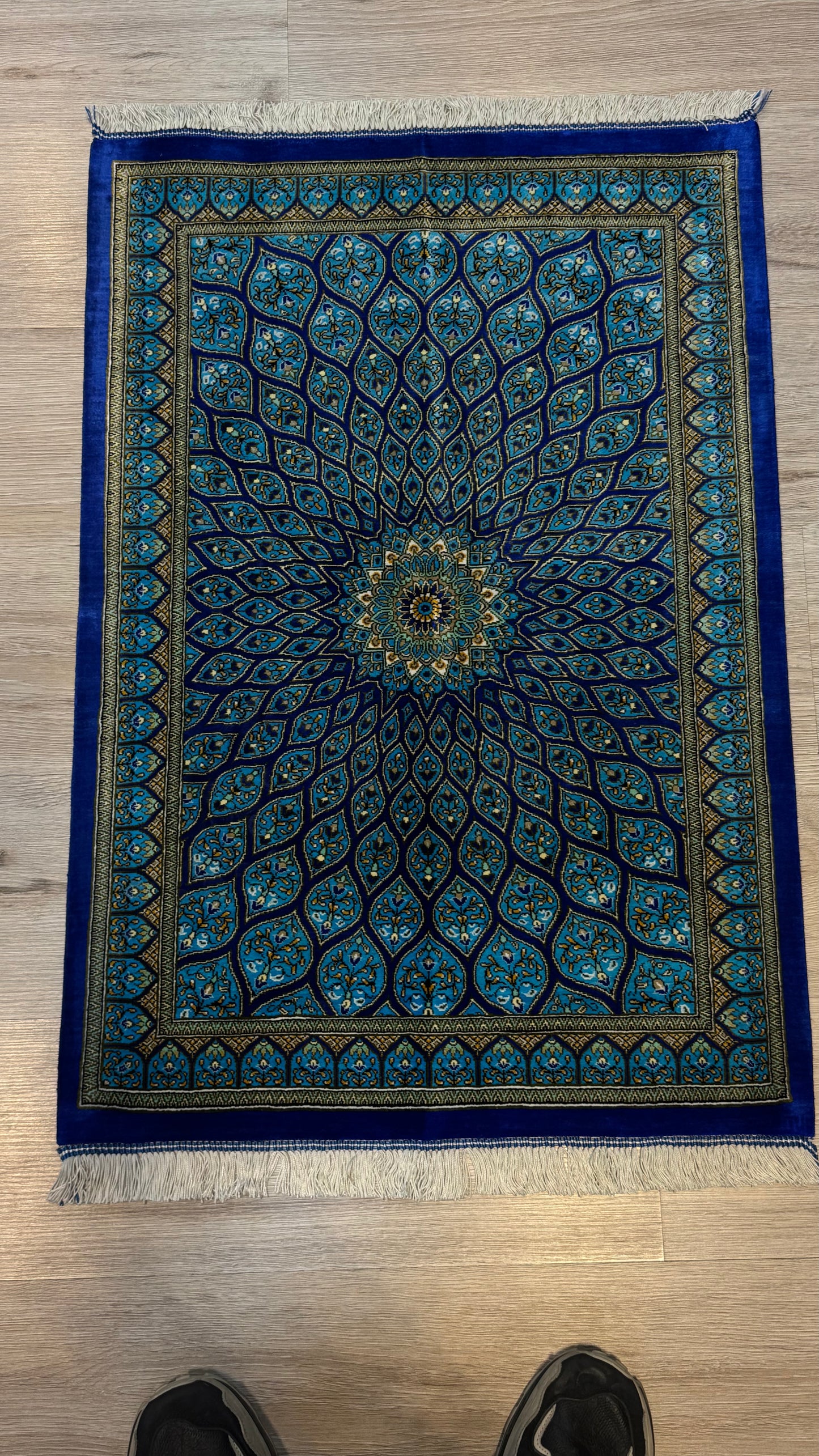 Silk Rug. Celestial Dome.