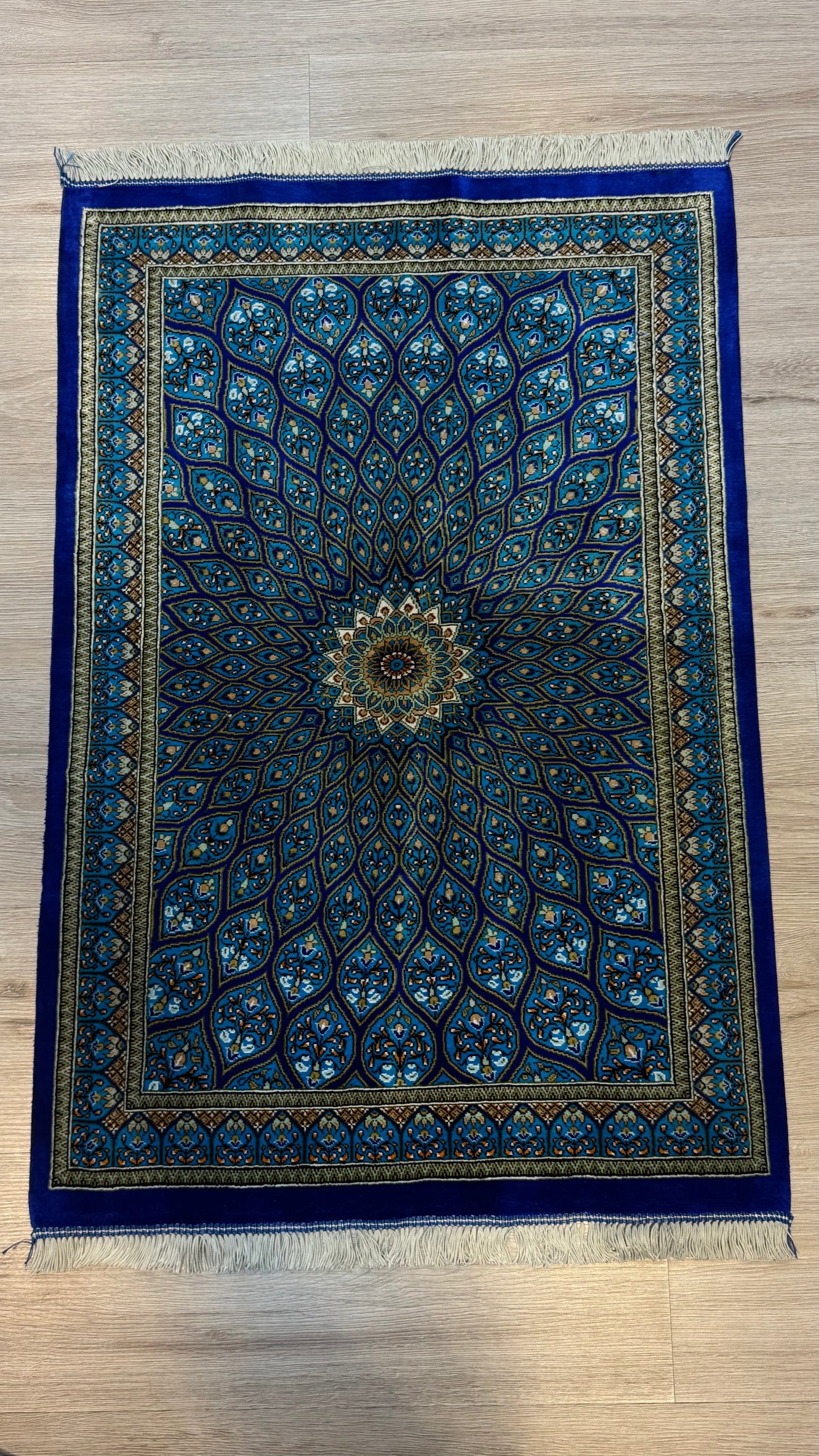 Silk Rug. Celestial Dome.