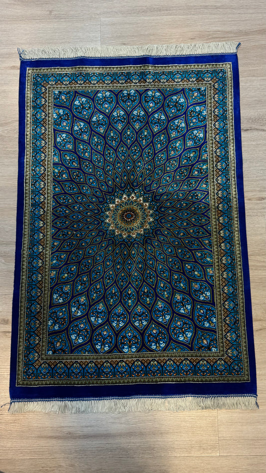 Silk Rug. Celestial Dome.