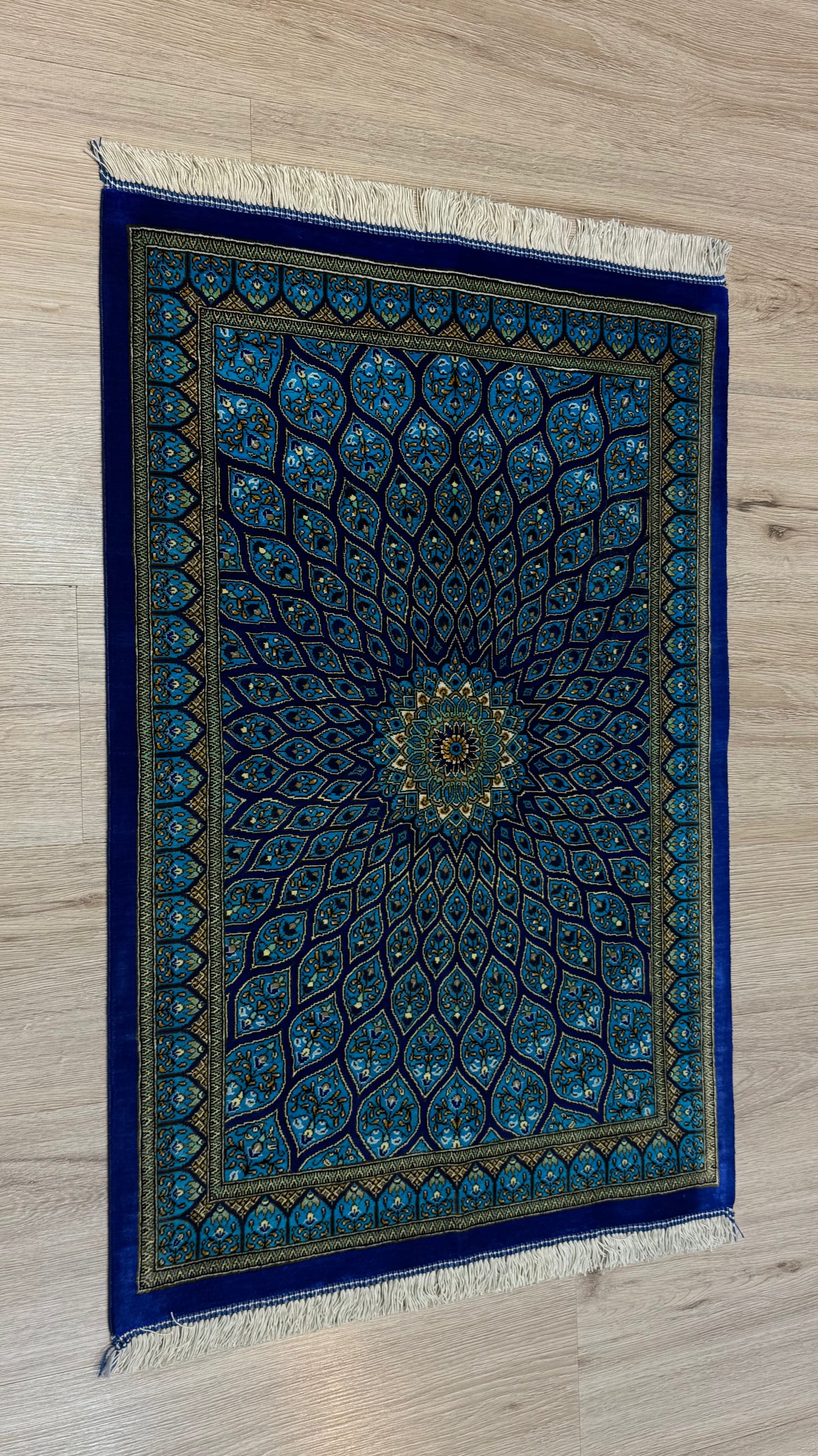 Silk Rug. Celestial Dome.