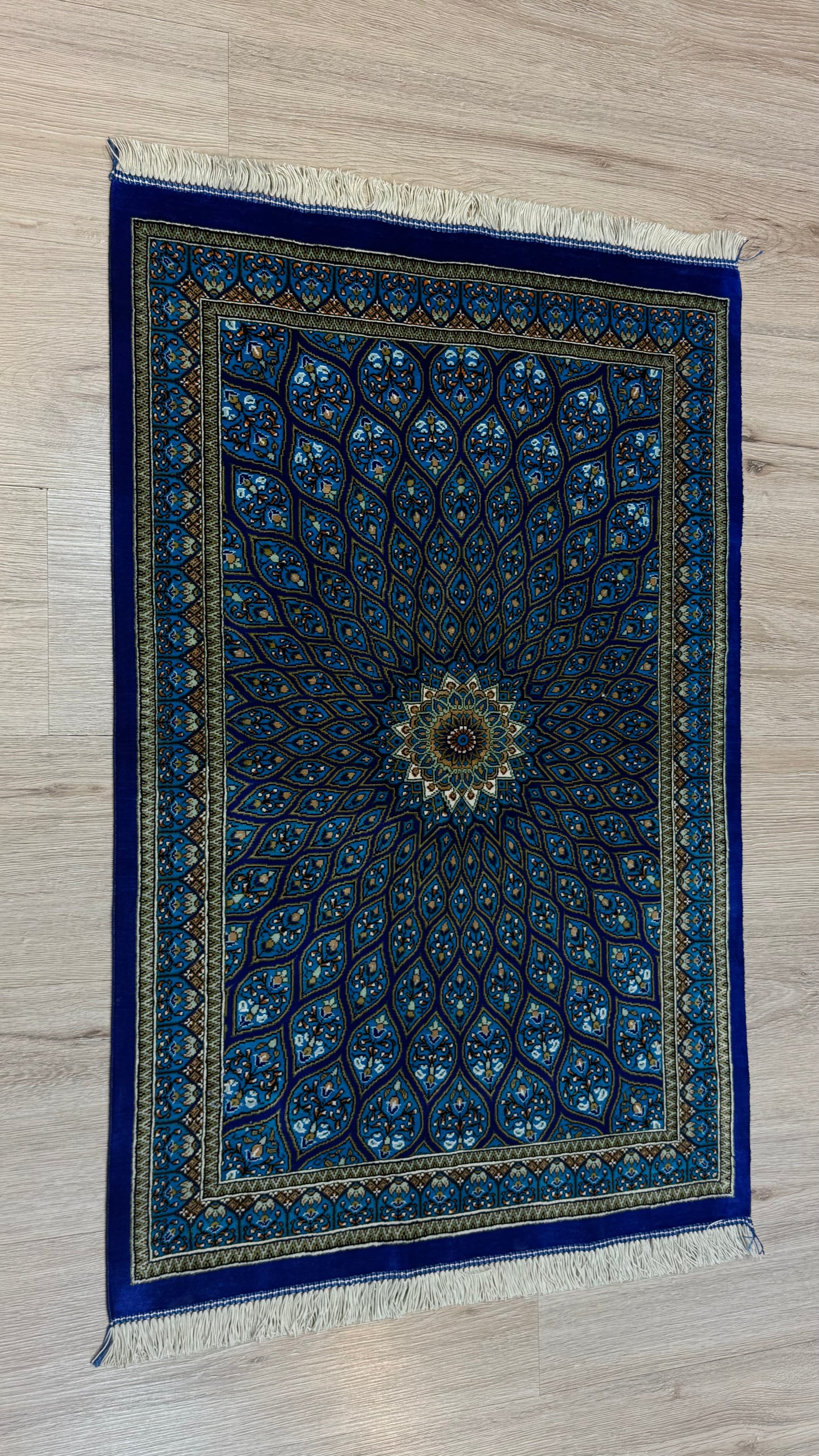 Silk Rug. Celestial Dome.