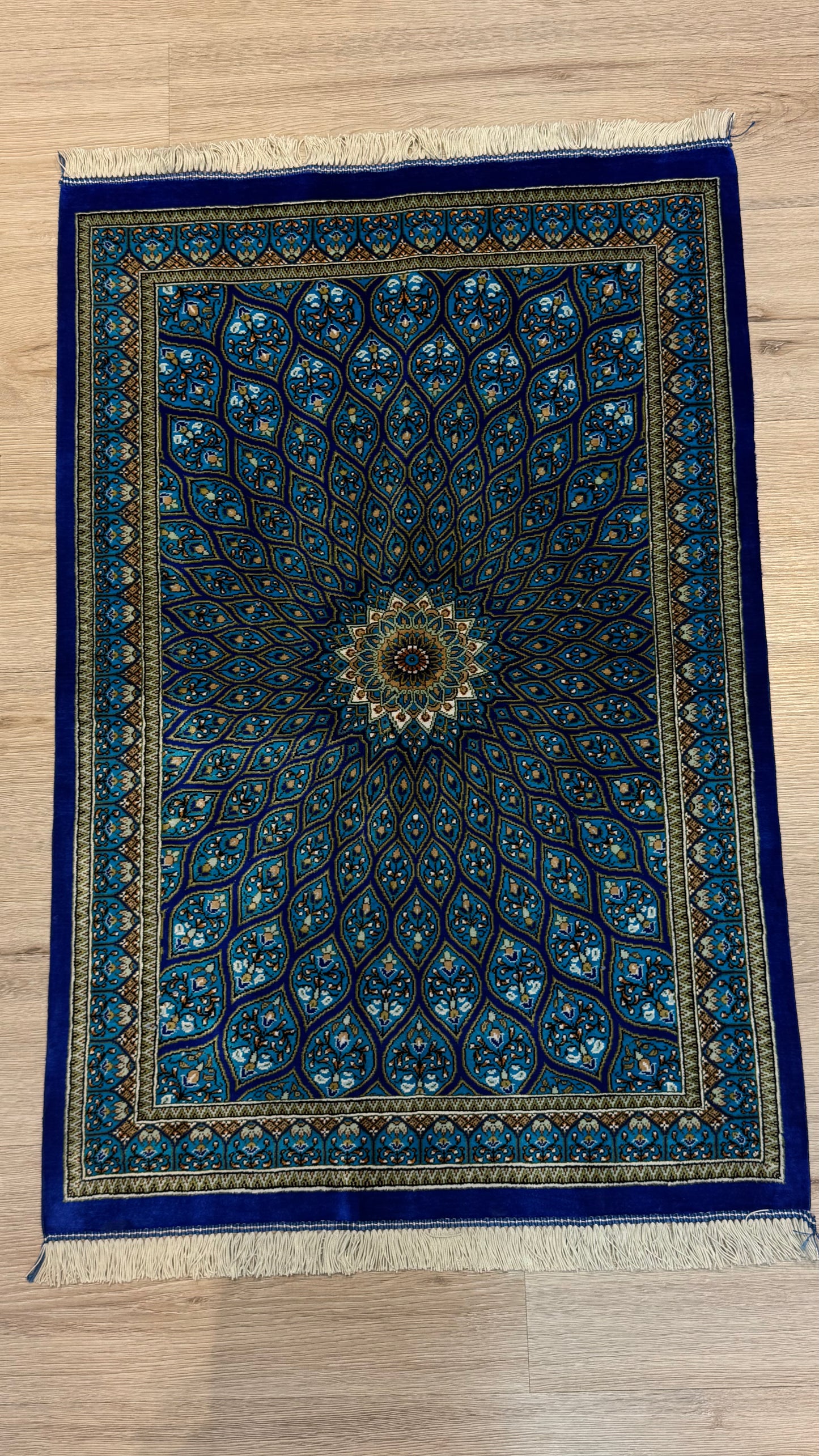 Silk Rug. Celestial Dome.