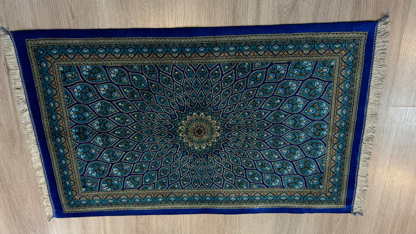 Silk Rug. Celestial Dome.