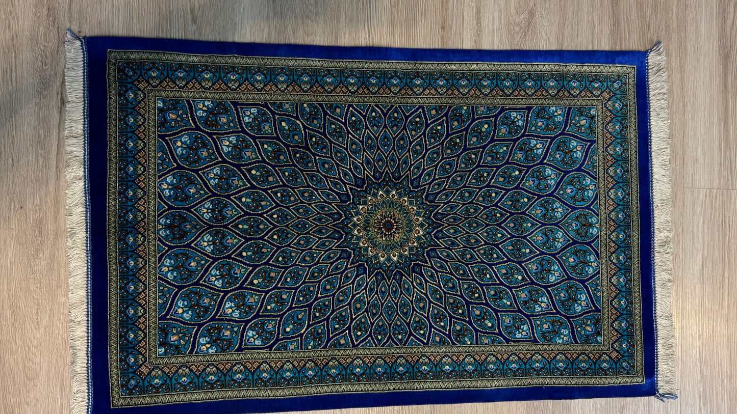 Silk Rug. Celestial Dome.