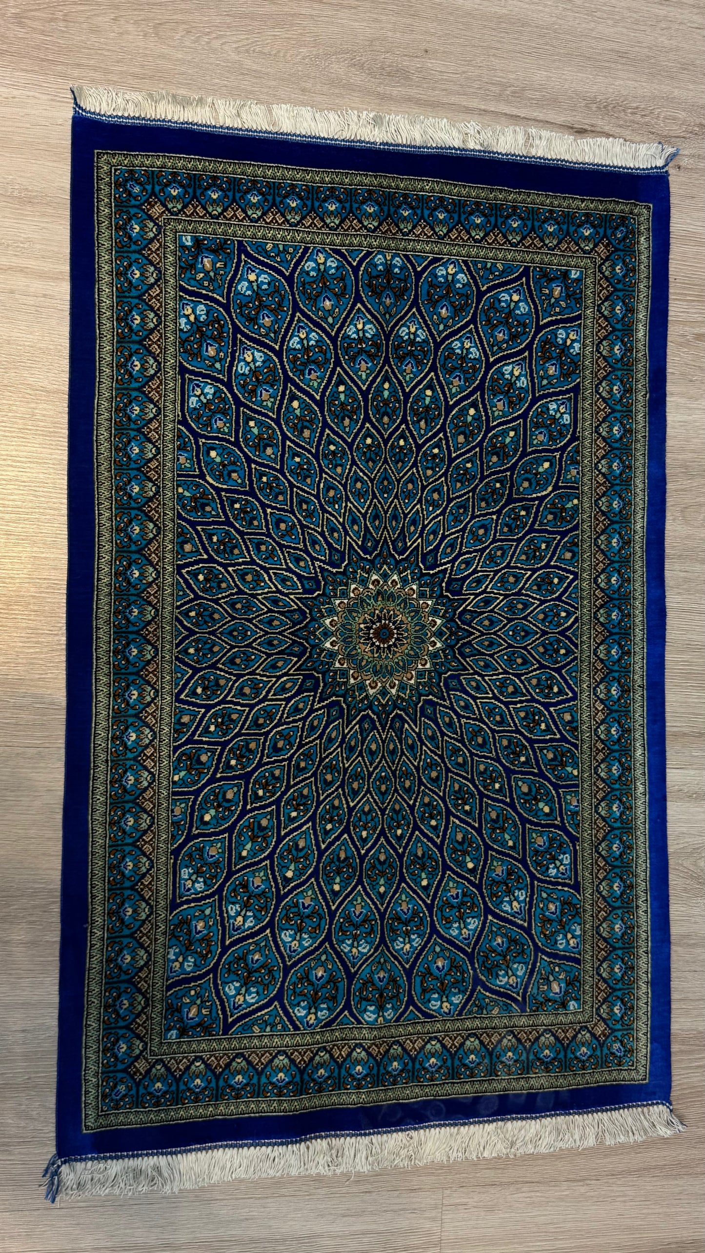 Silk Rug. Celestial Dome.