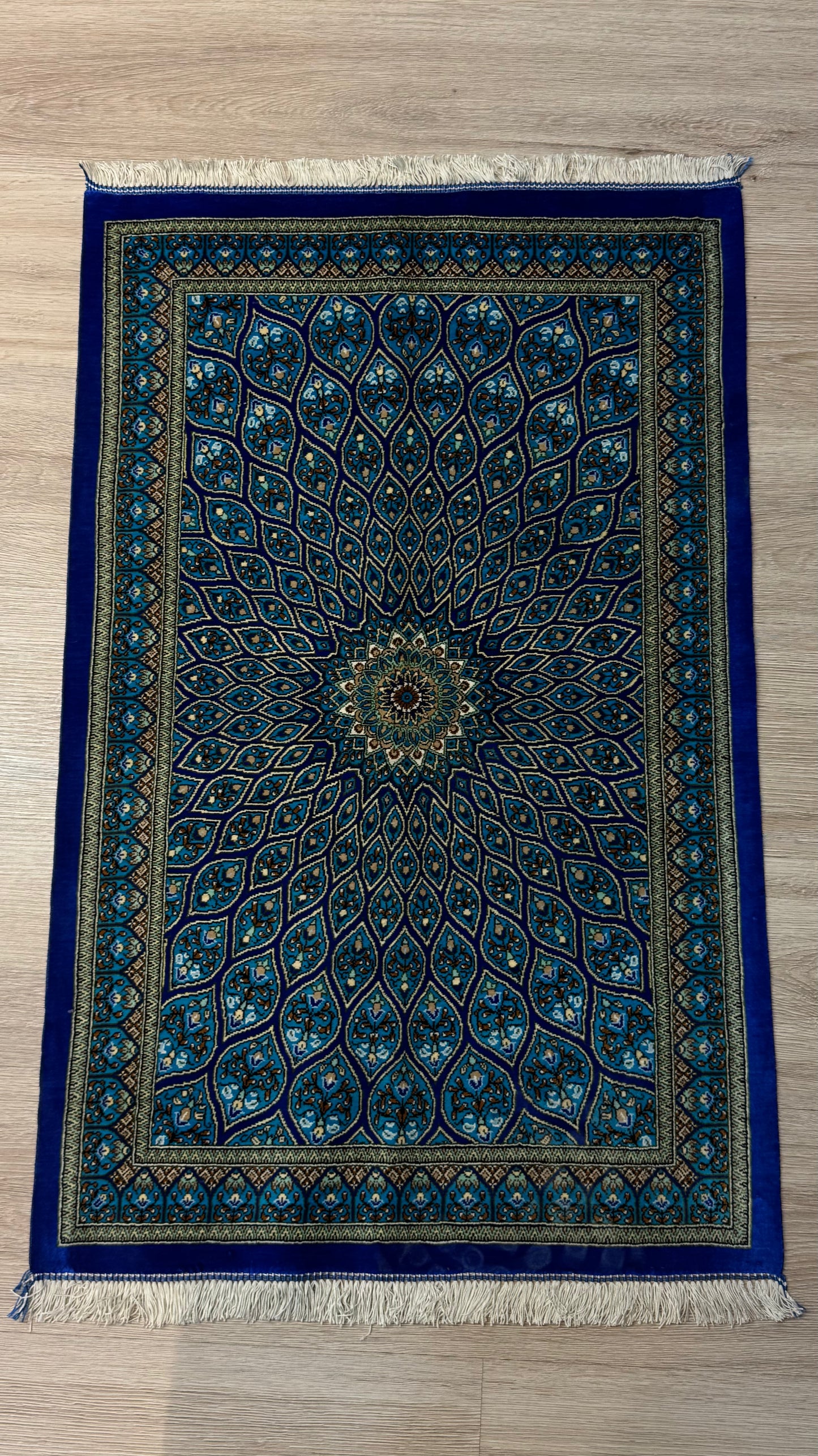 Silk Rug. Celestial Dome.