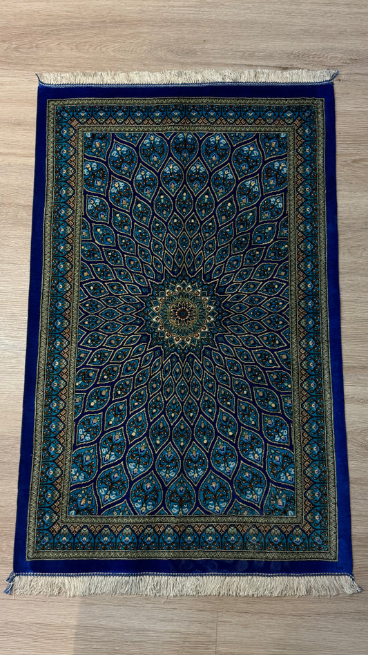 Silk Rug. Celestial Dome.