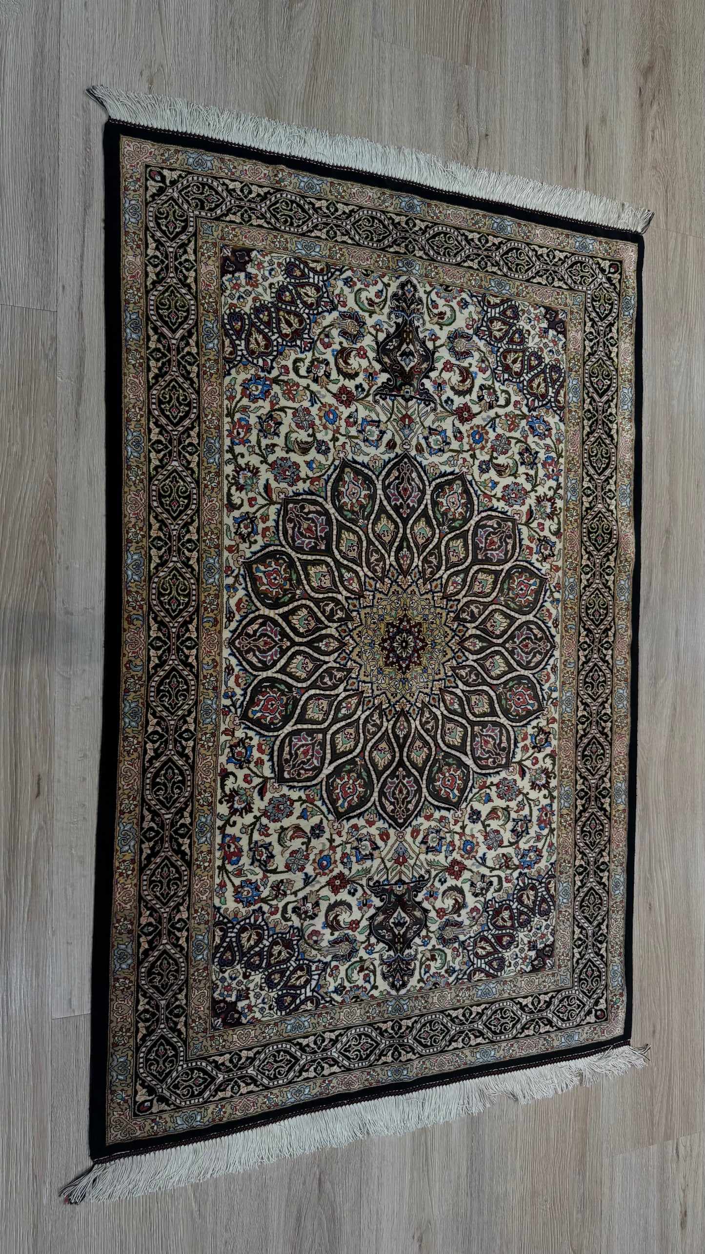 Silk Rug. Celestial Dome.