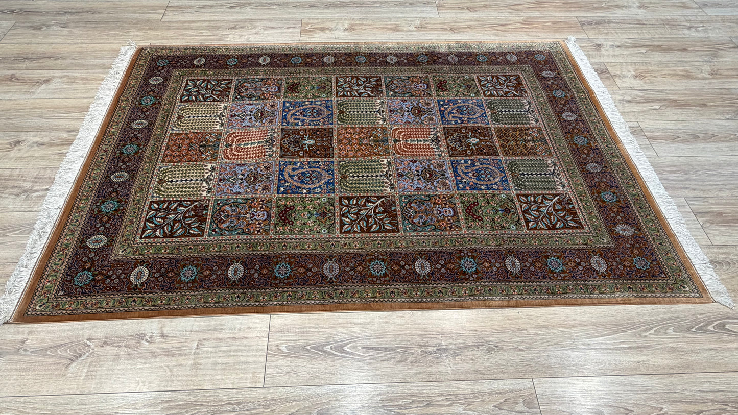 Silk Rug. Eternal Four Seasons.