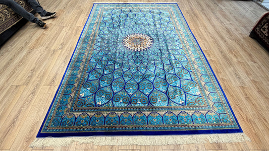 Silk Rug. Celestial Dome.