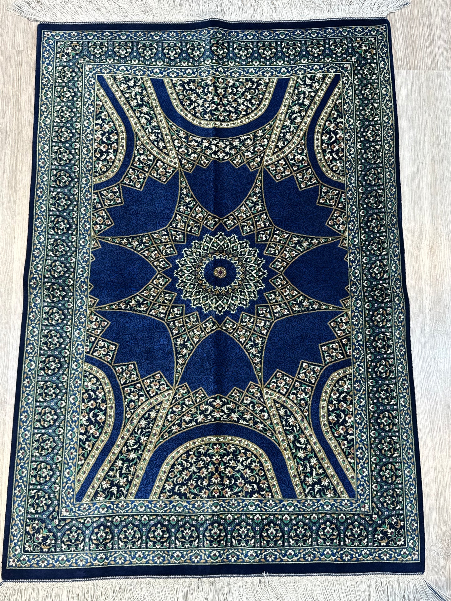 Silk Rug. Eternal Four Seasons.