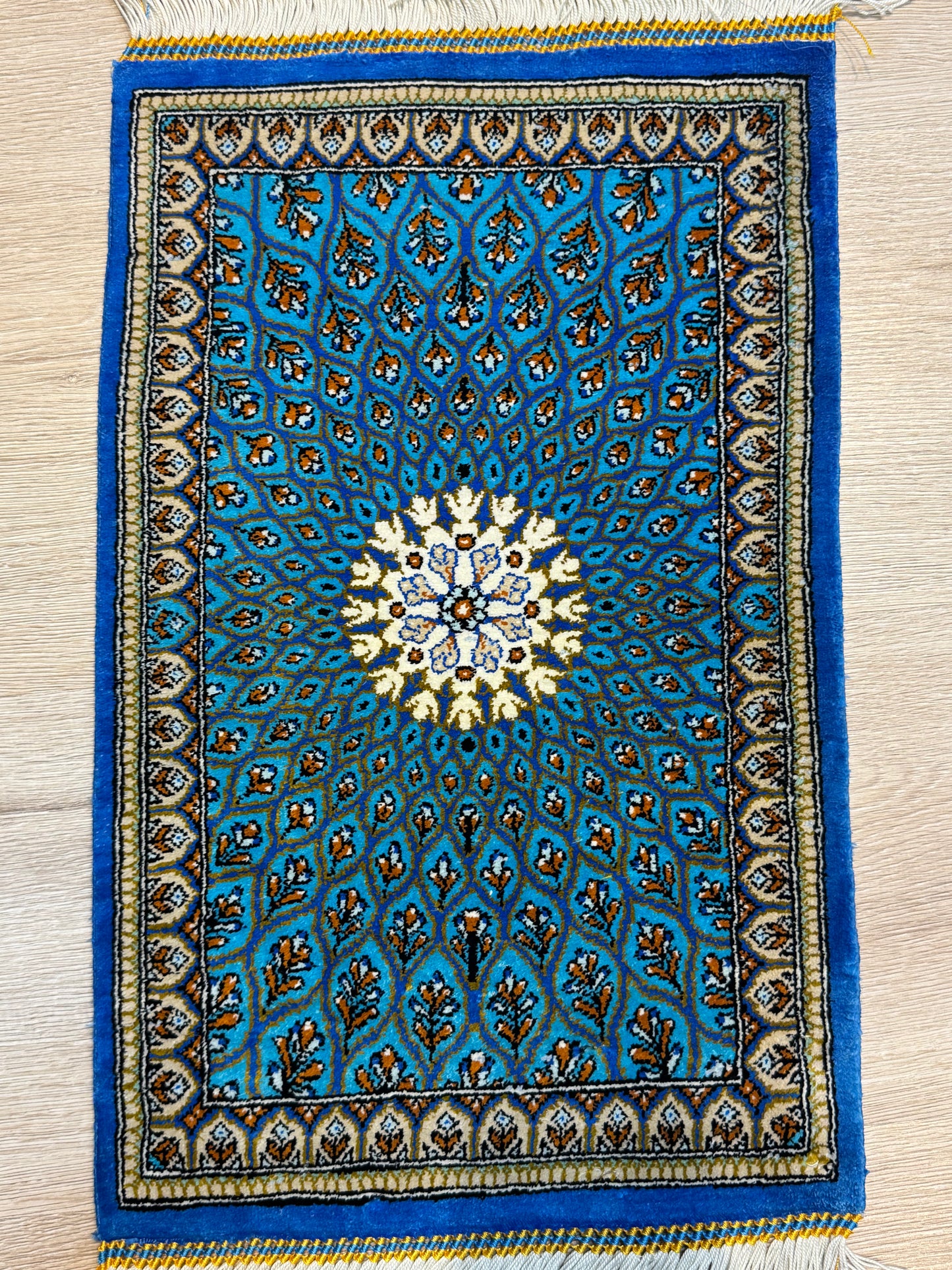 Silk Rug. Celestial Dome.