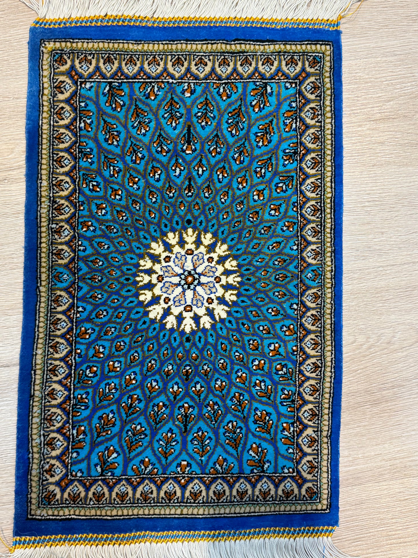 Silk Rug. Celestial Dome.