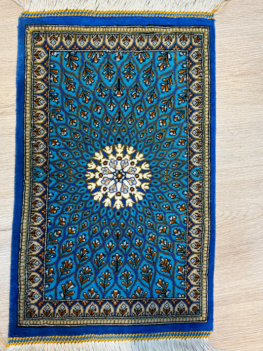 Silk Rug. Celestial Dome.