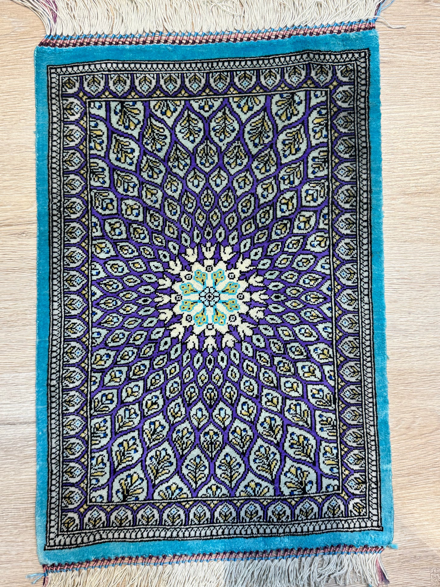 Silk Rug. Celestial Dome.