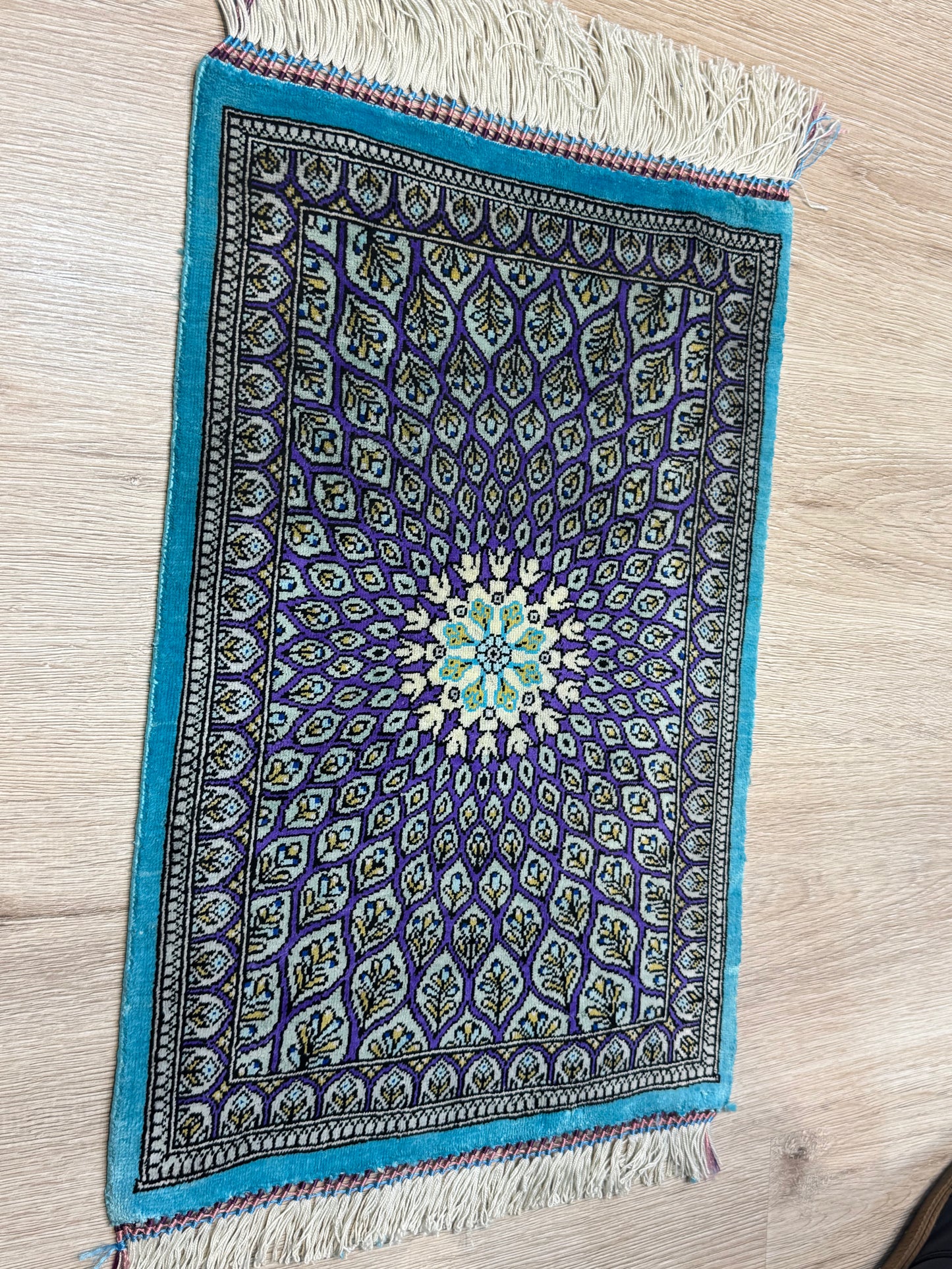 Silk Rug. Celestial Dome.