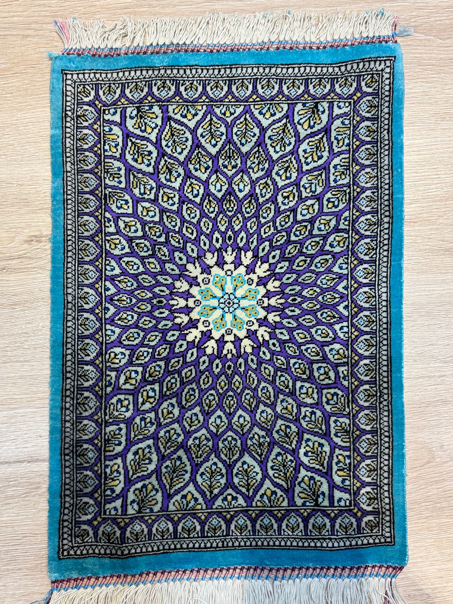 Silk Rug. Celestial Dome.