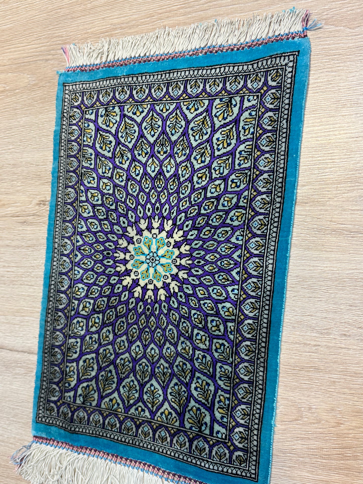 Silk Rug. Celestial Dome.