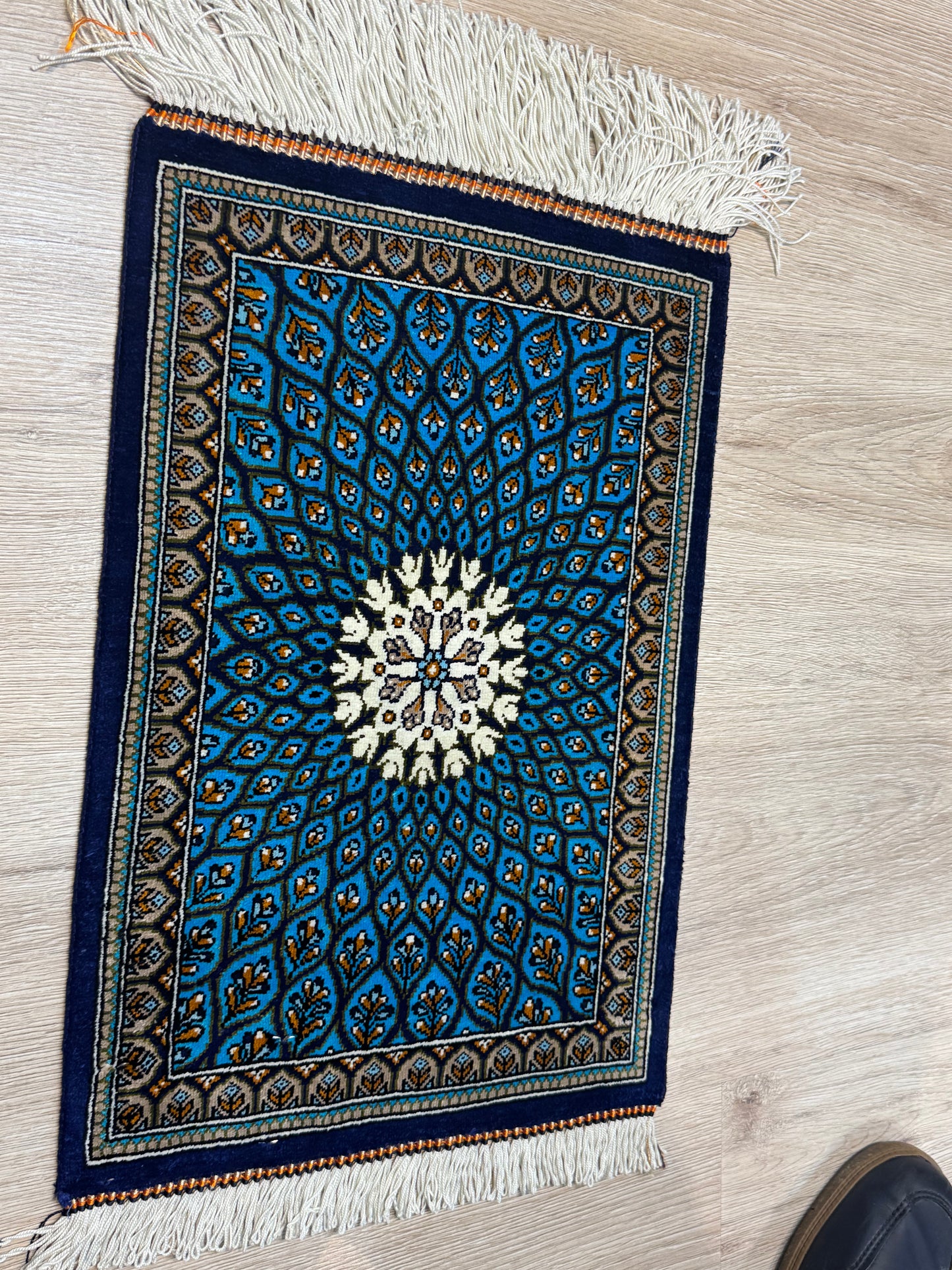 Silk Rug. Celestial Dome.