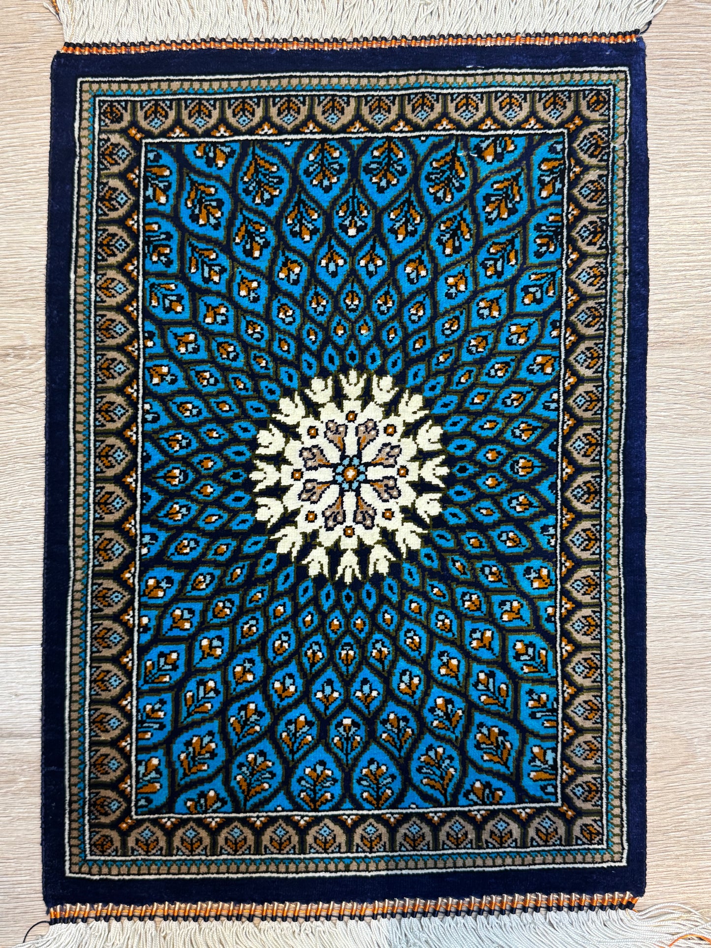 Silk Rug. Celestial Dome.