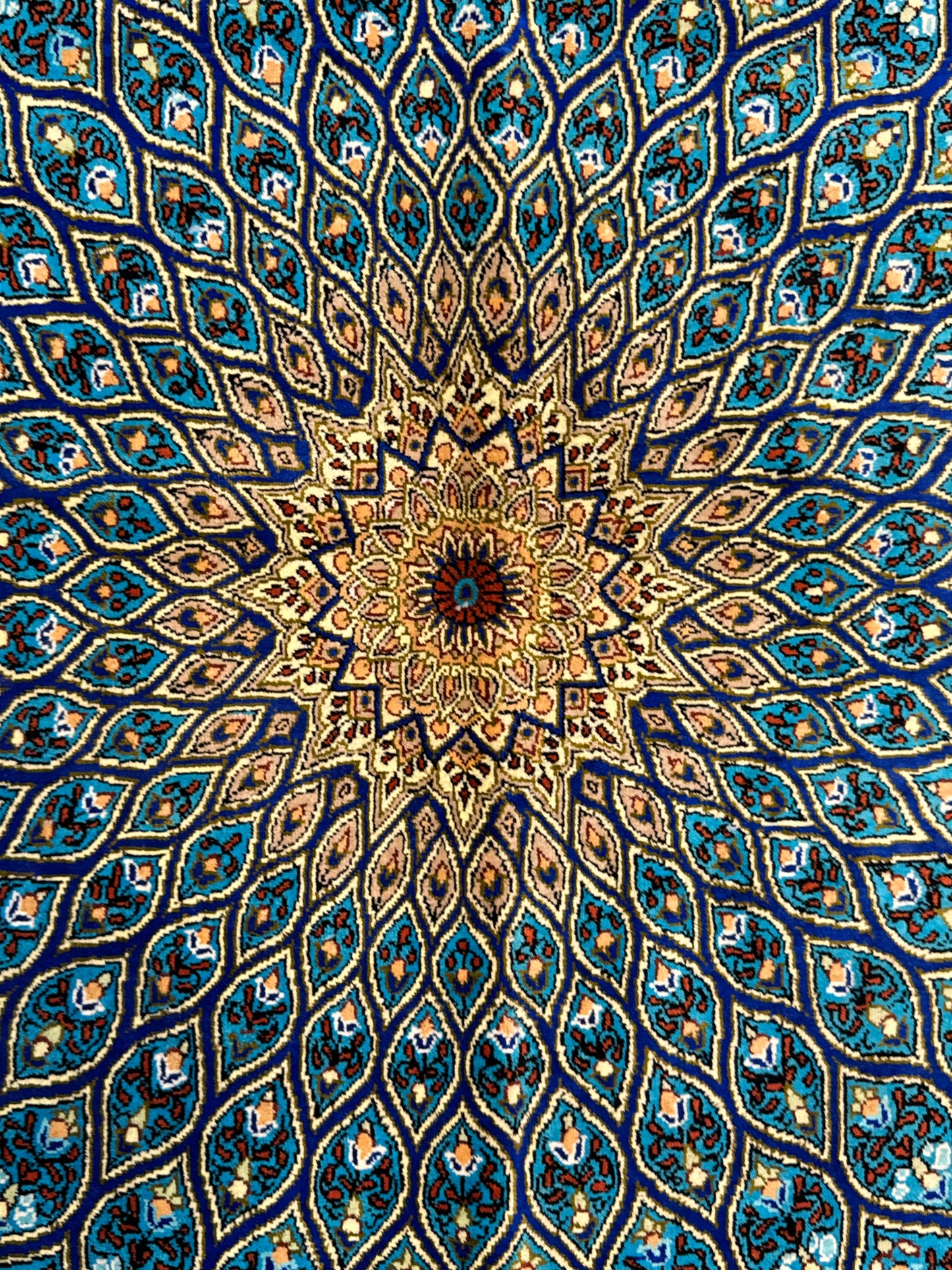 Silk Rug. Celestial Dome.