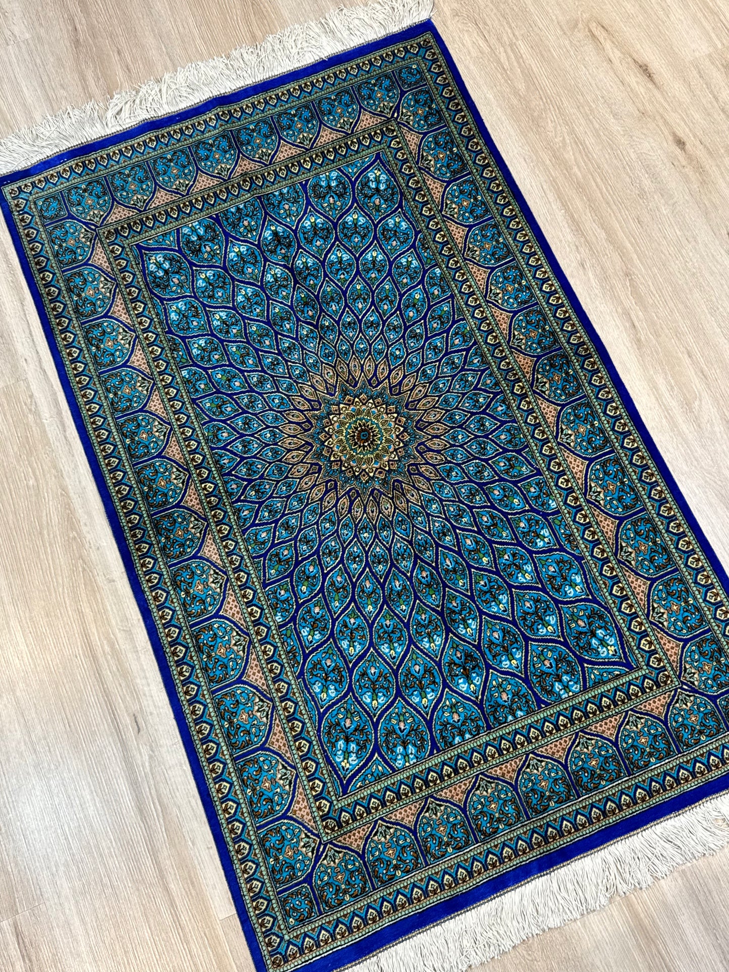 Silk Rug. Celestial Dome.