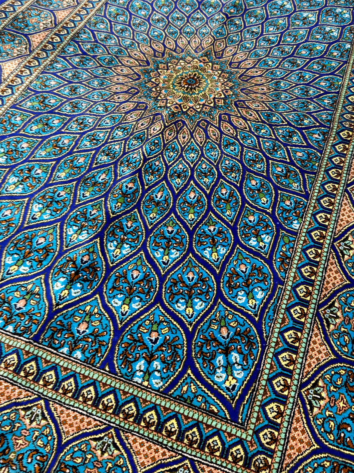 Silk Rug. Celestial Dome.