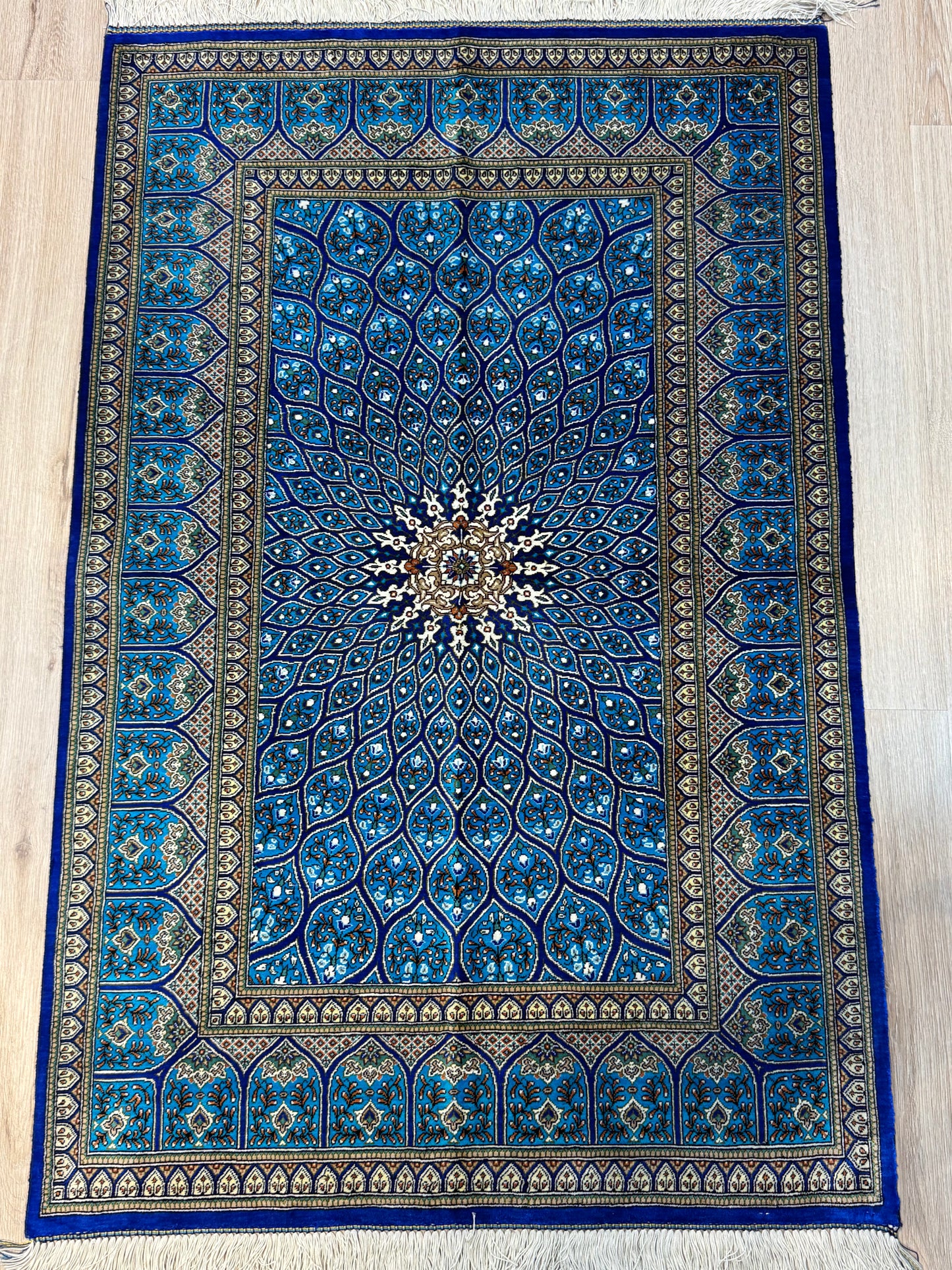 Silk Rug. Celestial Dome.